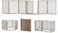 No Pawblems Freestanding Dog Gate with Door for Indoor & Outdoor, 30'' Tall by NoPawblems