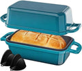 Enameled Cast Iron Sourdough Bread Dutch Oven-Emerald by Unknown