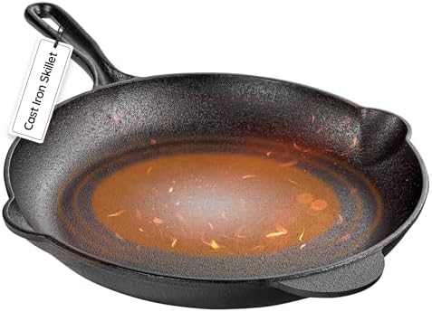 Granitestone 10.25 Inch Skillet, Pre-Seasoned, Nonstick, Non-Toxic, Oven Safe for Indoor & Outdoor Use by Granitestone+
