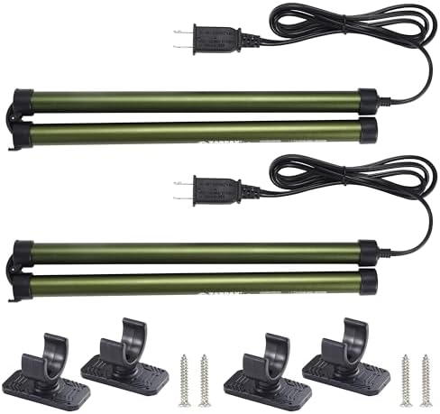 ZARPAX Gun Safe Dehumidifier Rod 24" Electric Plug In - 2 Pack by Zarpax