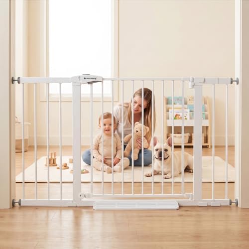 Mumeasy 36-55'' Extra Wide Baby Gate for Doorways & Dog Gate Indoor by Mumeasy-FocusonBabyPetSafetyGate