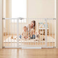 Mumeasy 36-55'' Extra Wide Baby Gate for Doorways & Dog Gate Indoor by Mumeasy-FocusonBabyPetSafetyGate