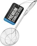 Zulay Kitchen Stainless Steel Skimmer Strainer Ladle by ZulayKitchen