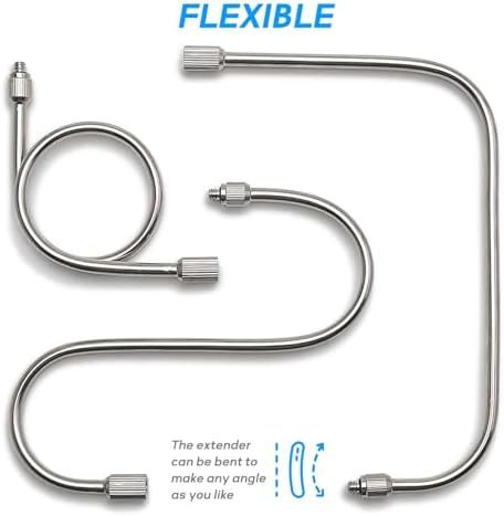 10Pack 11.5Inch Flexible Nozzle Extension Brass Mist Rod for Misting System - Image 3
