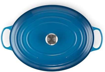 Le Creuset Enameled Cast Iron Oval Dutch Oven, 15.5 qt., Marseille - Image 2