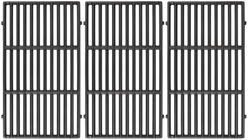 Grill Grates for Weber Genesis II - GS4 Cooking Grate Replacements for Weber 66089 66097, Cast Iron, 18.75" by Grimate