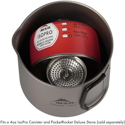 MSR Titan Ultralight Titanium Camping Kettle - Image 6