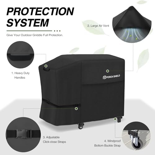 Porch Shield 600D Waterproof Outdoor Griddle Cover 28 inch - Image 4