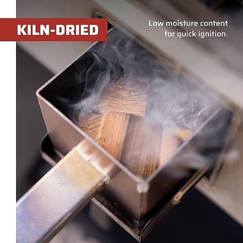 Camp Chef Premium Hardwood Chips - Wood Chips for Smoking & Outdoor Grilling - Compatible with Pellet Grills, Smokers & Barbecues - Made in The USA - Cherry, 192 cu in - Image 4