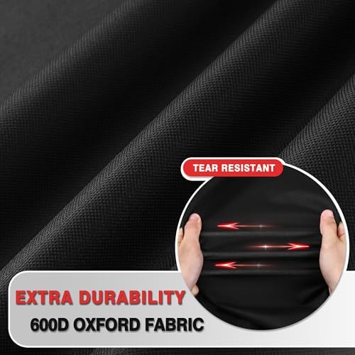 Grill Cover for Weber Kettle Charcoal 22 Inch, Heavy Duty Waterproof BBQ Grill Covers Fade Resistant - Image 4