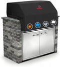 Comnova Built-in Grill Cover 32 Inch - 600D Island BBQ Grill Top Covers Heavy Duty & Waterproof, Premium Built in Barbecue Cover for Char-Broil, Napoleon, Bull, Blaze and More - 32 x 26 x 24 Inch by MCOMNOVAOUTDOORS