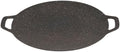 Thin Korean Grill Pan, 11 Inch Iron with Non-stick Coating Baking Tray on Heating Stove for Home, Party Travel and Outdoor (11.8 inch) by YIKANGHENG