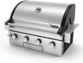 Brand-Man Built-In Gas Grill Head, 30-Inch 4-Burner Outdoor Kitchen Grill by BRANDMANGRILLSSINCE1987