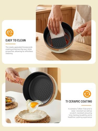 Electric Hot Pot 1.5L Mini Portable Electric Pot Dual Power - Image 6