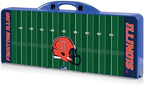 PICNIC TIME NCAA North Carolina Tar Heels Folding Picnic Table - Camping Table - Outdoor Table with Umbrella Hole - Image 6