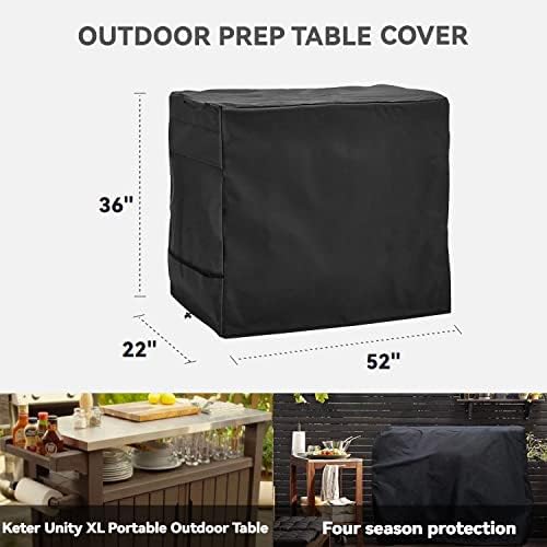 Outdoor Prep Table Cover, Waterproof, Stainless Steel Top Cover - Image 2