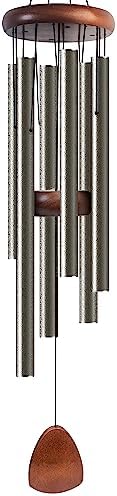 Bursvik 37" Aluminum Wind Chimes for Outside (Copper), Patio Zen Decor Gift by BursvikWindChimes