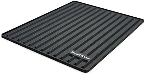 Broil King 60007 Silicone Side Shelf Mat, Magnetic Design Regal Pellet, Black - Image 2
