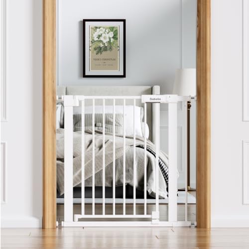 Babelio Baby Gate for Stairs No Drilling, PressGuard, 31-36 in Dog Gate by BABELIO