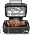 OLIXIS Electric Grill Outdoor/Indoor, 8-in-1 Multifunctional Large Electric BBQ Grill for Air Fry, Bake, Roast, Steak, Broil and Dehydrate, Safe Non-Stick Coating, Fry Basket Included by OLIXIS