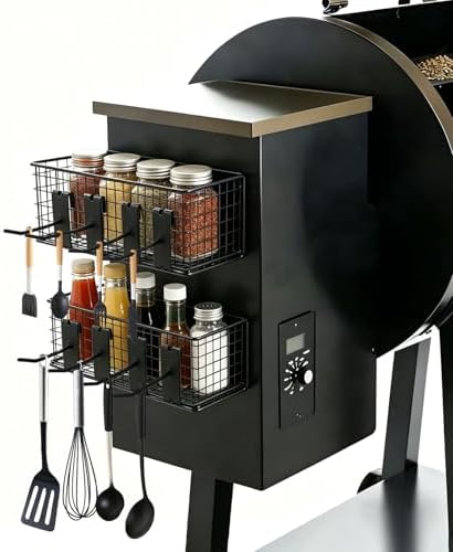 2 Pack Magnetic Storage Bin for Traeger Grills by Nafhone