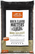 Traeger Grills BBQ Select 100% All-Natural Wood Pellets for Smokers and Pellet Grills, BBQ, Bake, Roast, and Grill, 30 lb. Bag by Unknown