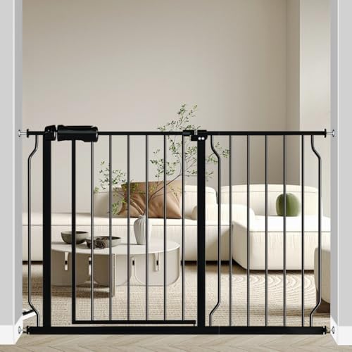 Fairy Baby 43.5-48 Inch Extra Wide Baby Gate for Stairs & Doorways No Drill by FairyBaby