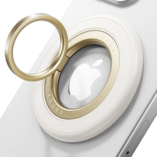 andobil 2026 3rd Gen Stability Magnetic Phone Ring Grip for MagSafe, White by Andobil