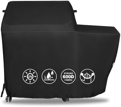 Grill Cover for Traeger Woodridge Electric Wood Pellet Smoker Grill by QuliMetal