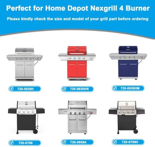 Grill Warming Rack for Home Depot Nexgrill 4 Burner 720-0830H, 25.59" Stainless Steel Nexgrill Top Grill Rack for Nexgrill Replacement Parts, Upper WarmingRack for Expert Grill 4 Burner 720-0789H - Image 4