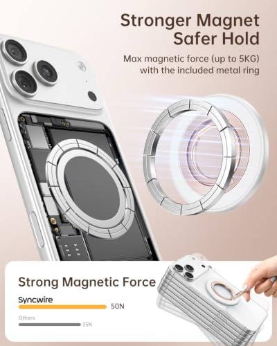 SYNCWIRE for MagSafe Phone Grip, Magnetic Phone Ring Holder Stand Kickstand - Image 2