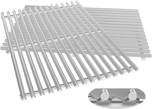 9.5MM 17.5" Grill Grates for Weber Spirit 200 & GS4 Spirit II E210 Grills by QuliMetal