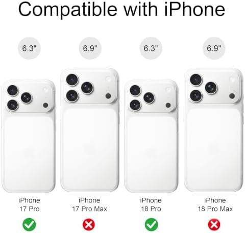 for iPhone 18 Pro Case, Magnetic Matte Frosted Dual-Layer Striped Phone Case for Women, Retro Aesthetic Cover Compatible with MagSafe Accessories - Rose Cocoa - Image 3