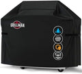 Grillman Waterproof BBQ Grill Cover for Outdoor Grills, 58 Inch, Black by Grillman