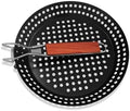 12" Grill Pan for Indoor Cooking by KOFEBE