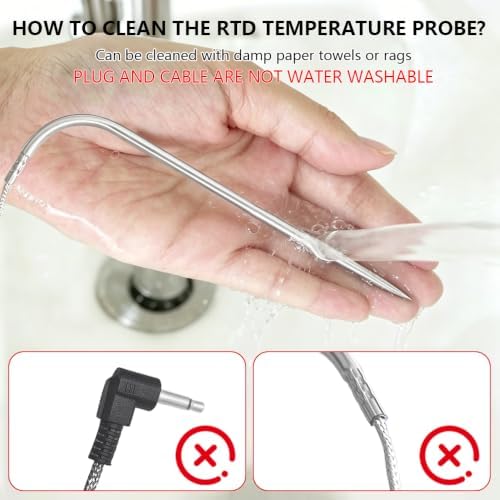 2-Pack Temp Meat Probe Replacement for Pit Boss Pellet Grills and Smokers - Image 5
