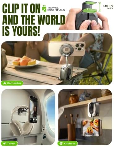 LISEN Airplane Travel Essentials for Flying Airplane Phone Holder for Desk - Image 5