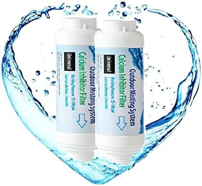 H&G lifestyles Misting System Calcium Inhibitor Filter for Patio by HGLifestyles