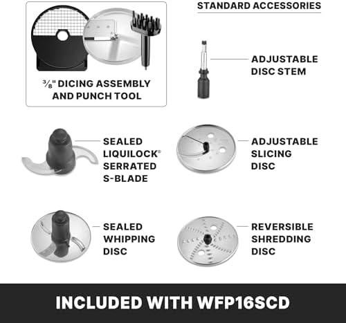 Waring Food Processor with 4-Quart Capacity & Continuous-Feed with Dicing - Image 6