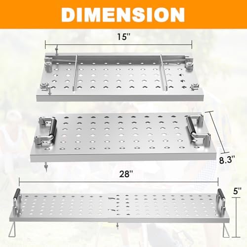 Adjustable Griddle Warming Rack for Flat Top Griddle, Stainless Steel - Image 2