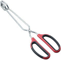 HINMAY Stainless Steel Scissor Tongs with Comfort-Grip Handle 12-Inch by HINMAY