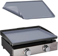 22" Silicone Griddle Mat for Blackstone 22 Inch Grill, Heavy Duty Food Grade Silicone Griddle Cover, Protect Your Grill from Dirt & Rust All Year Round (Gray) by Protebox