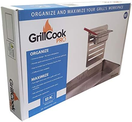 BK Resources GCP-1-9P GrillCook Pro Small Upright Shelf Stand with 1/9th Pan Holder, Stainless Steel - Image 6
