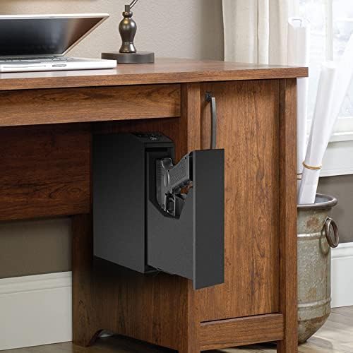 Digital Slider Handgun Gun Safe, Pistol Safe for Nightstand, Desk, Bedside - Image 5