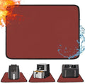 Heat Resistant Mats for Air Fryer on Countertop, 24 x 16in, Red by Amerbro