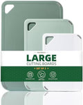 THETCHRY Plastic Cutting Board Set of 3-Cutting Boards for Kitchen BPA Free by Thetchry