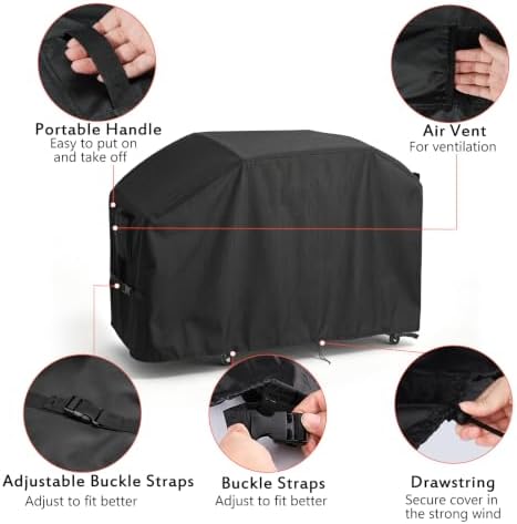 Outdoor Grill Cover for Traeger Westwood XL Wood Pellet Grill - Image 5