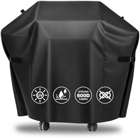 51 Inch Grill Cover for Weber Spirit 300/Spirit 400 Series Grills by QuliMetal