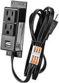 Gun Safe Power Outlet Kit, Briidea Gun Safe Accessory Electrical Outlet with USB for Interior Dehumidifiers and Lights by briidea