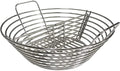Lump Charcoal Fire Basket with Divider Stainless Steel Grill Ash Baskets Fits 18" Big Green Egg Accessories, Kamado Joe Classic Large Green Egg Basket Replacement by GRILLJOB